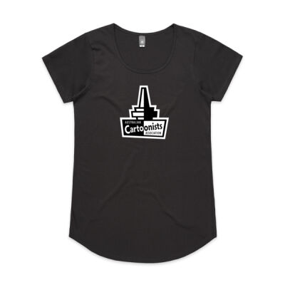 Ladie's Tee - large logo Thumbnail